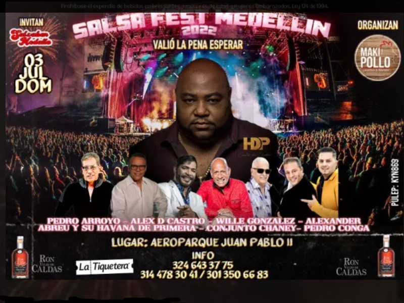 SALSA FEST MEDELLÍN Medellín.Travel